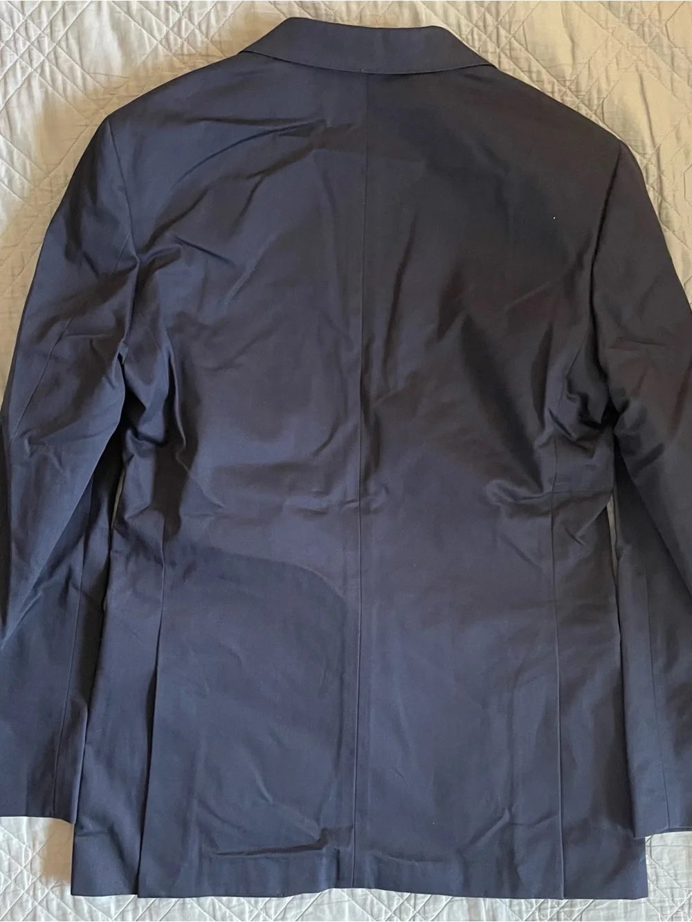 J. CREW Ludlow Slim-fit suit jacket in Japanese cotton chino Navy 40L $398 CQ521